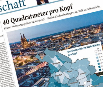 Pro Kopf-Wohnfläche: Lindenthaler liegen vorne